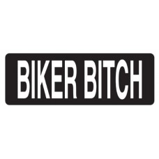 Helmet Sticker 'BIKER BITCH' 