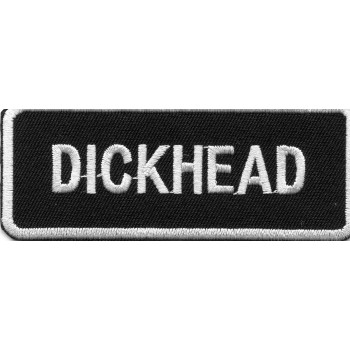 Biker Patch 'DICKHEAD' 