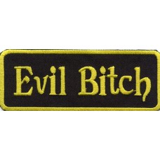 Biker Patch 'EVIL BITCH' Biker Patch 'EVIL BITCH'