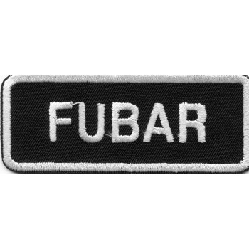 Biker Patch 'FUBAR' 