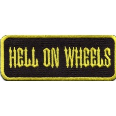 Biker Patch 'HELL ON WHEELS'
