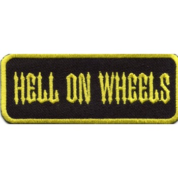 Biker Patch 'HELL ON WHEELS'