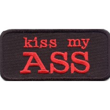 Biker Patch 'KISS MY ASS' 