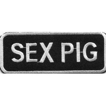 Biker Patch 'SEX PIG' 