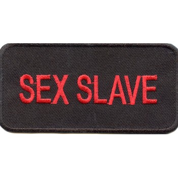 Biker Patch 'SEX SLAVE' 