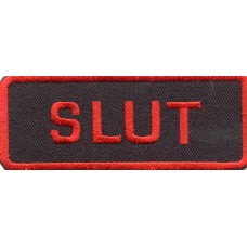 Biker Patch 'SLUT' 