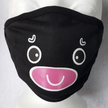 MC-4 Cotton 2 Layer Printed Mask