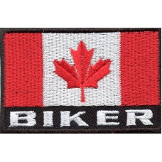 Biker Patch 'Canadian Biker'