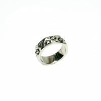 Stainless Steel Ring Multi Star Band