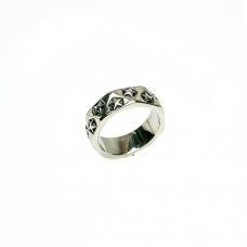 Stainless Steel Ring Multi Star Band