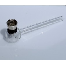 Glass Pipe Round Bulb Design